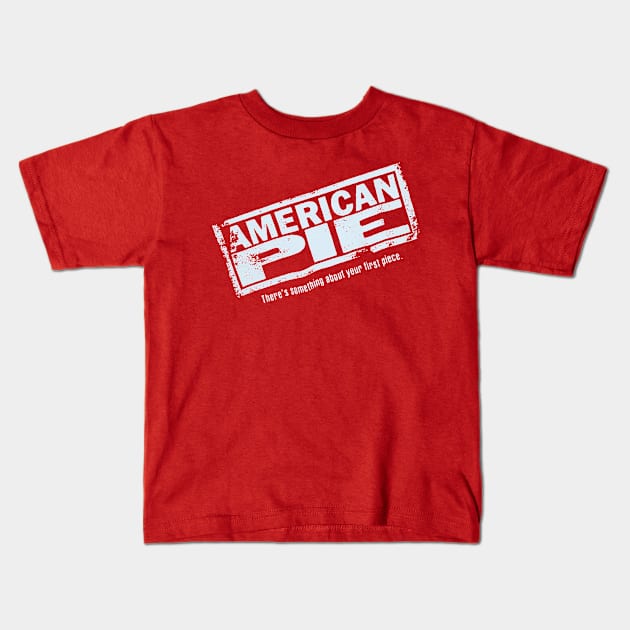 Vintage Funny American 1999 Kids T-Shirt by TrazZinkitt